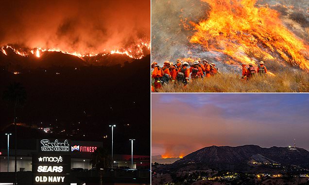 Kebakaran Terbesar dalam Sejarah Los Angeles, Ratusan Penduduk Dievakuasi